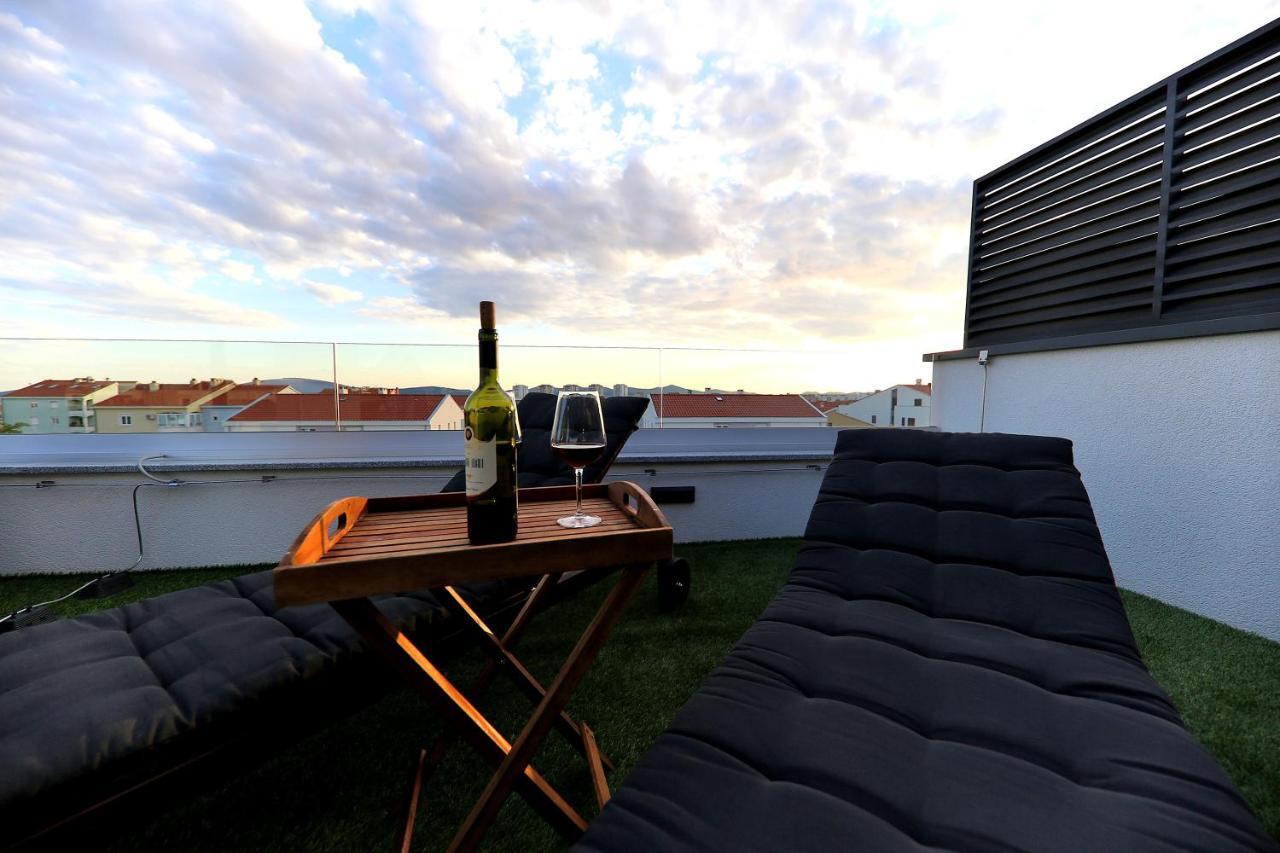 Esso Roof Terrace Apartment Zadar Eksteriør bilde