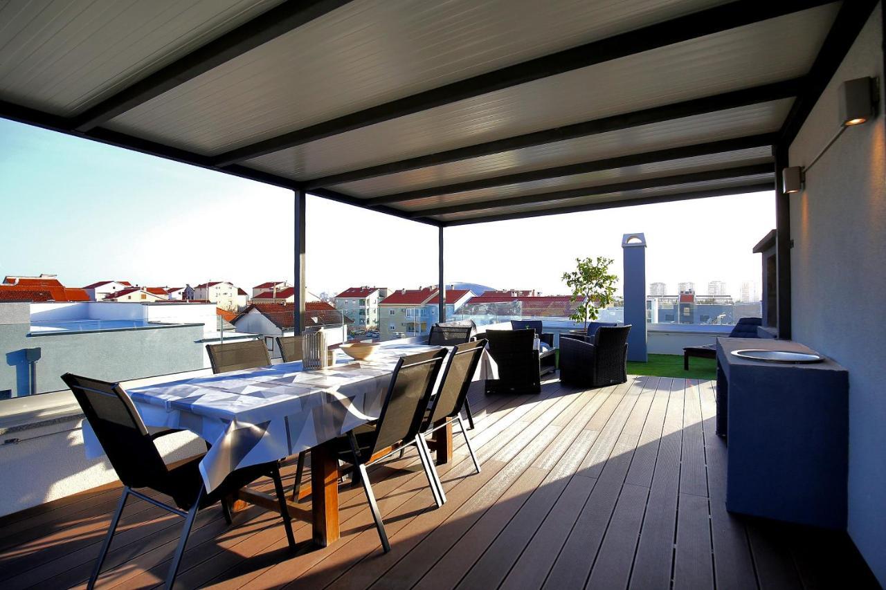 Esso Roof Terrace Apartment Zadar Eksteriør bilde