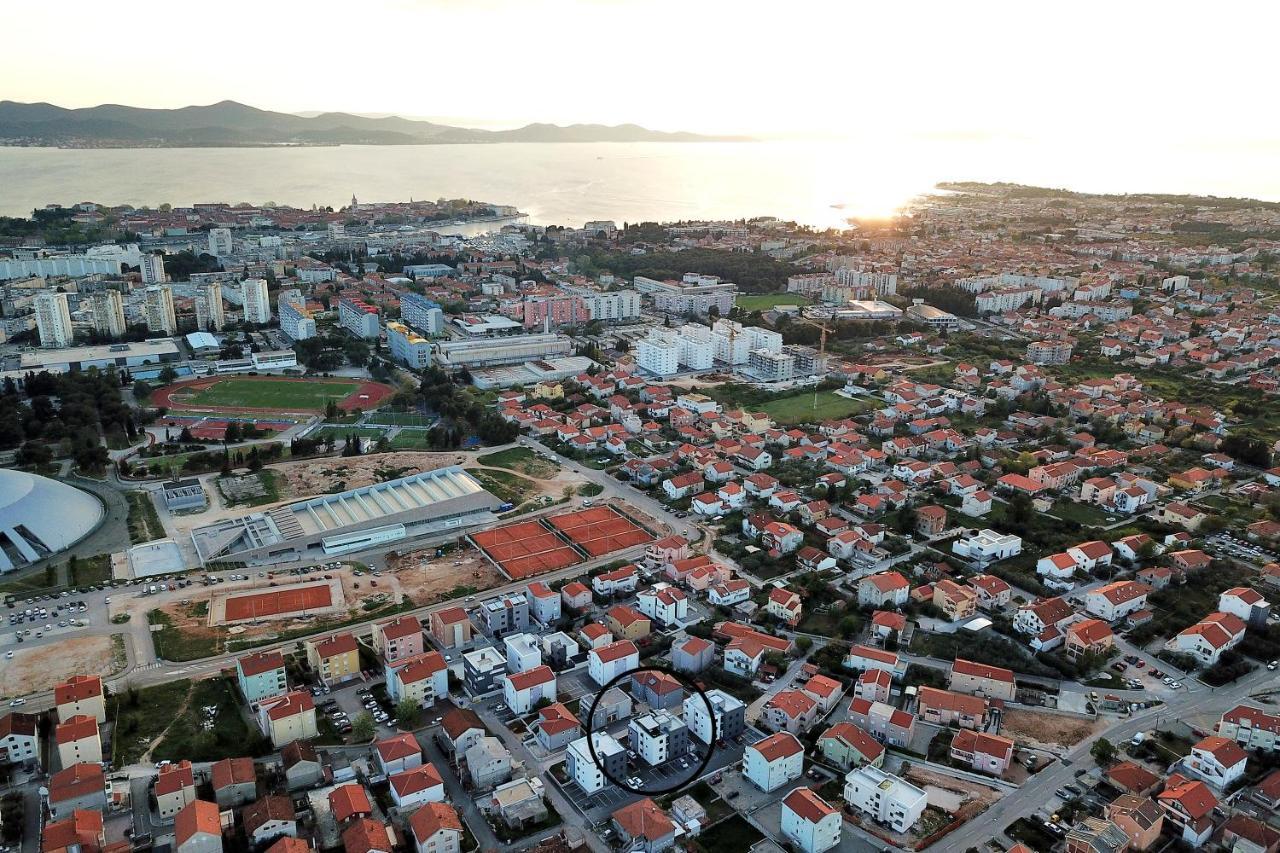 Esso Roof Terrace Apartment Zadar Eksteriør bilde
