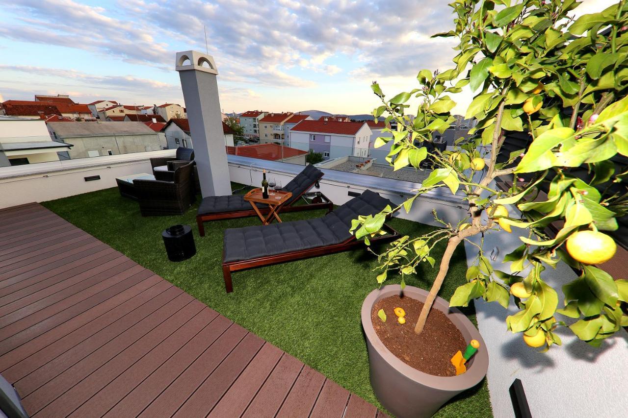 Esso Roof Terrace Apartment Zadar Eksteriør bilde