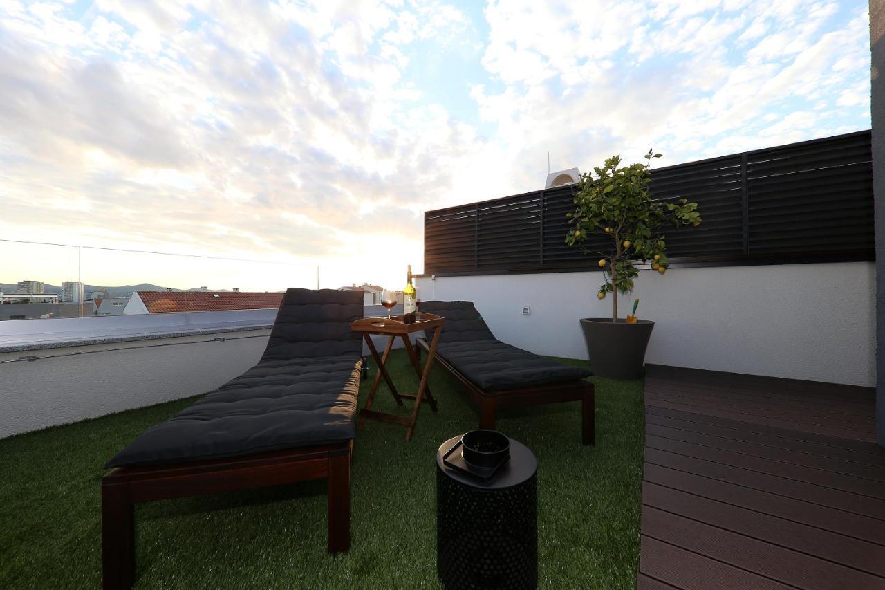 Esso Roof Terrace Apartment Zadar Eksteriør bilde